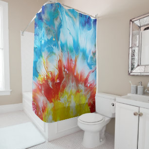 "The First Sunset" Christian Shower Curtain