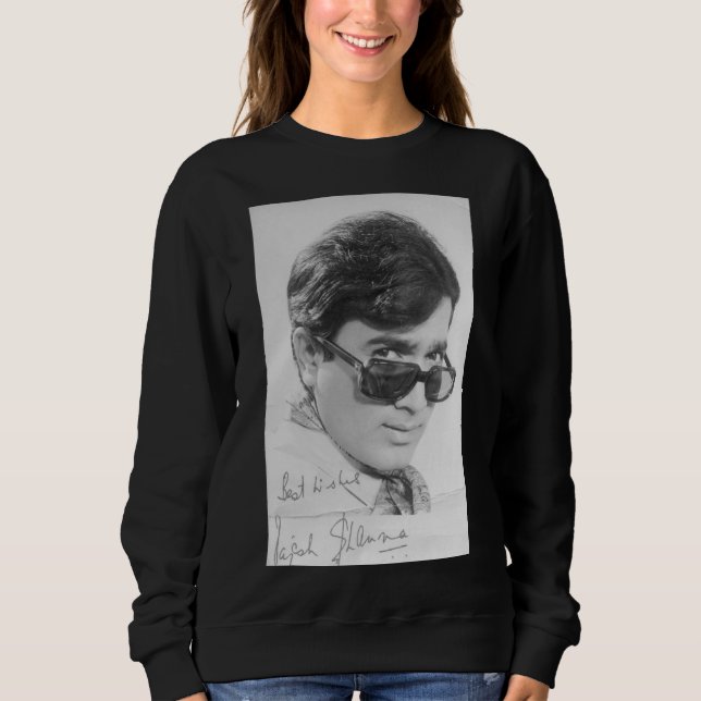 The First Superstar Anand Forever King of Romance  Sweatshirt (Front)