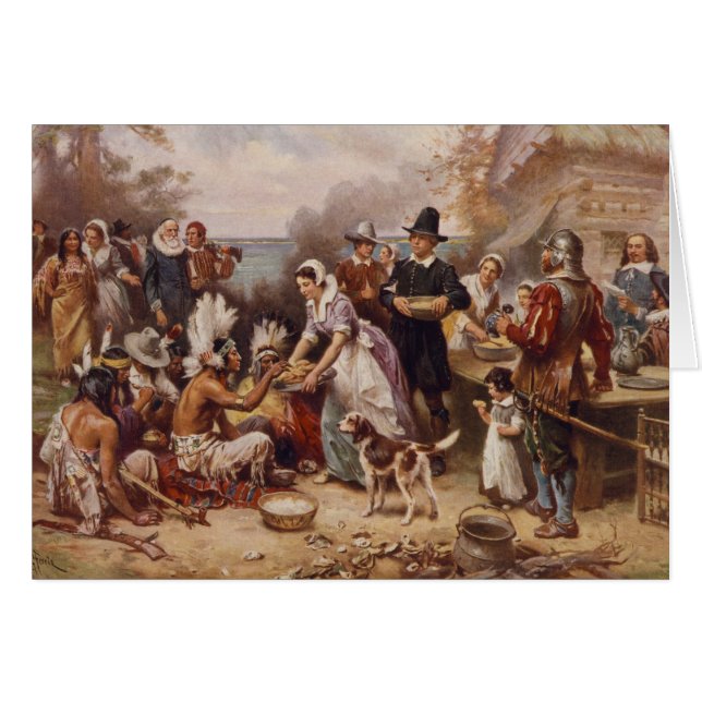 The first Thanksgiving 1621 | c.1932 (Front Horizontal)