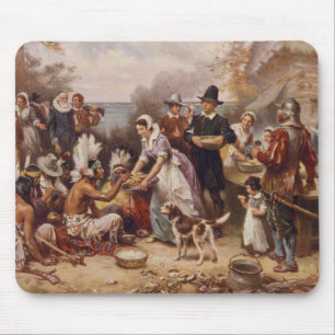 The first Thanksgiving 1621   c.1932 Mouse Pad