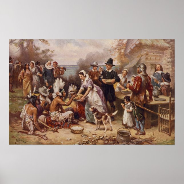 The first Thanksgiving 1621 | c.1932 Poster (Front)