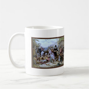 The first Thanksgiving: Jean Louis Ferris Mug