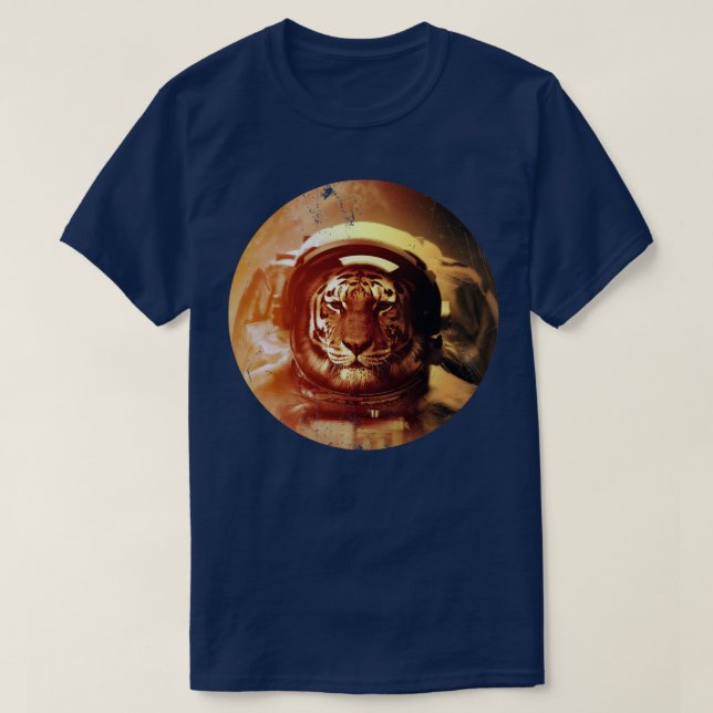 The First Tiger on the Moon  T-Shirt (Design Front)