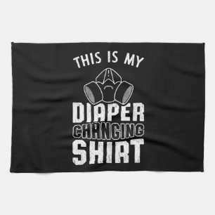 The First Time Being Husband Gift For Wifes Tea Towel
