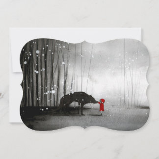 "The First Touch " 5x7 Invitation