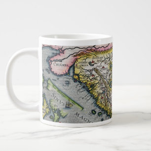 The First Western Atlas China 1584 Large Coffee Mug
