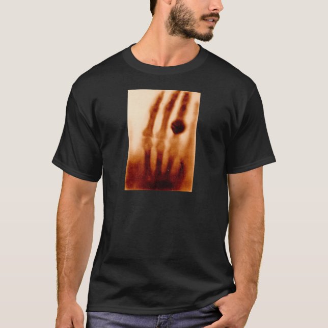The First X-Ray, 1901, Photograph T-Shirt (Front)