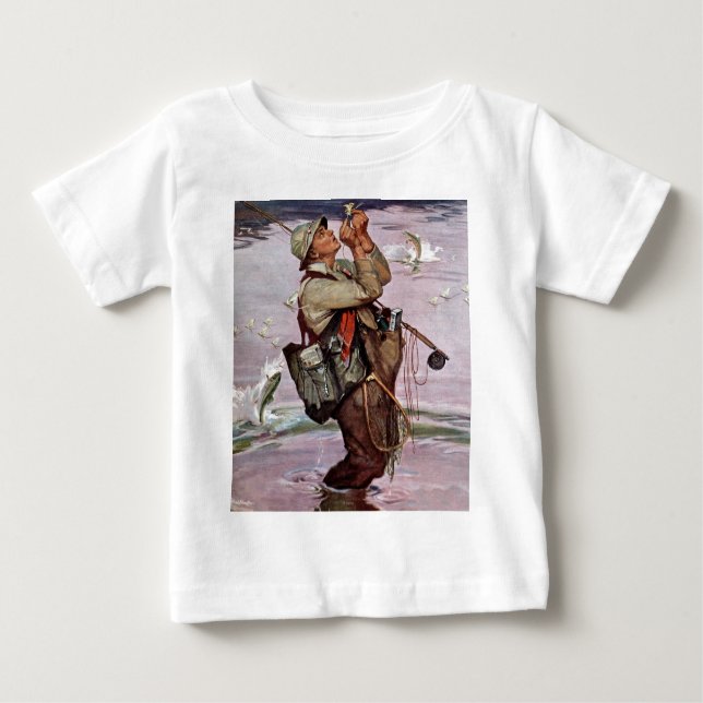 The Fish are Jumping Baby T-Shirt (Front)