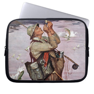 The Fish are Jumping Laptop Sleeve