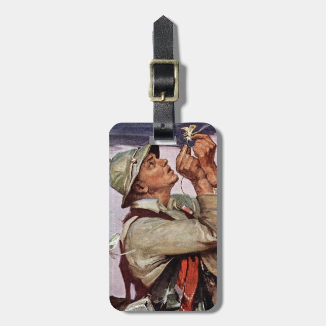 The Fish are Jumping Luggage Tag (Front Vertical)