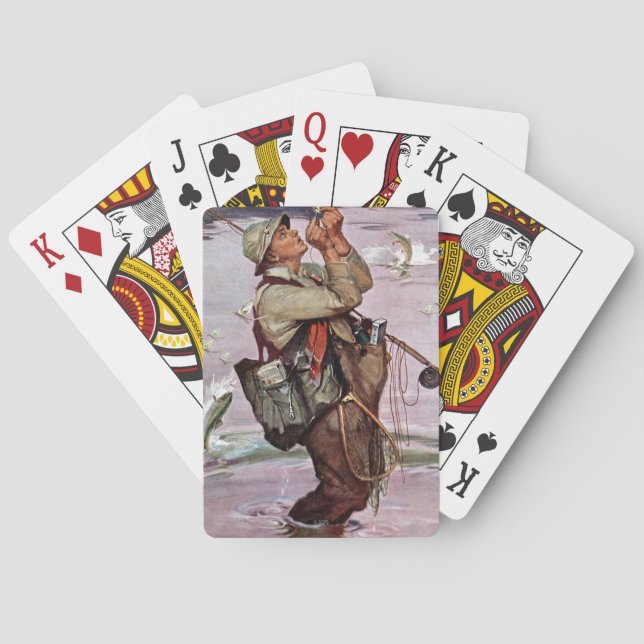 The Fish are Jumping Playing Cards (Back)