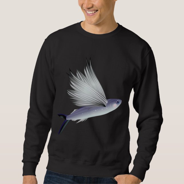 The Fish Be With You Sweatshirt (Front)