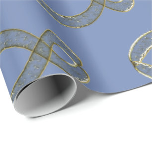 The Fish Christian symbol. Wrapping Paper
