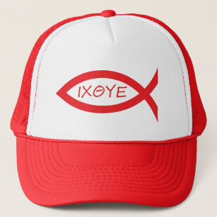 The Fish is red Trucker Hat