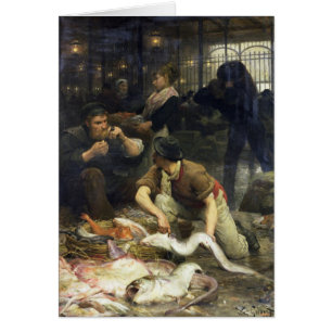 The Fish Market in the Morning, 1880