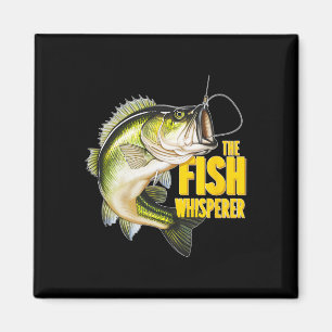 The Fish Whisperer Fishing Novelty Fisherman Gift Magnet