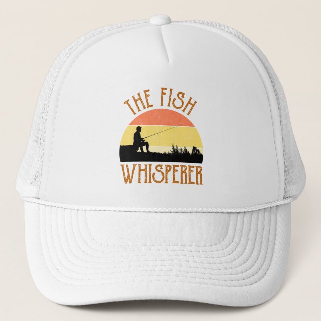 The Fish Whisperer Trucker Hat (Front)