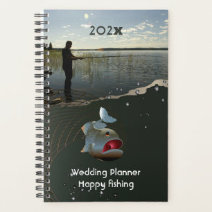The fisherman​​​​​​​. Happy fishing Planner