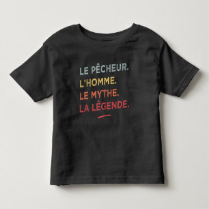 The fisherman the man the myth the legend toddler T-Shirt