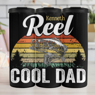 The Fishing Legend" - Retro Dad  Thermal Tumbler