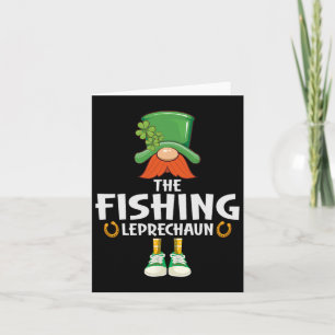 The Fishing Leprechaun Saint Patrick's Day Party  Card