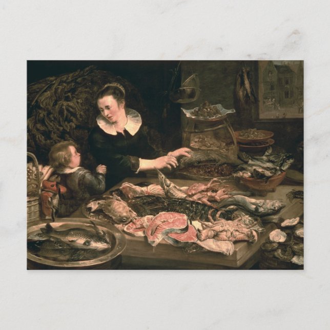 The Fishmonger Postcard (Front)