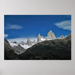 The Fitz Roy Massif Poster