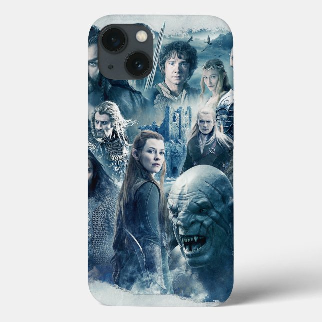 The Five Armies Character Graphic Case-Mate iPhone Case (Back)