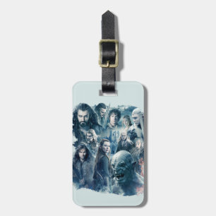 The Five Armies Character Graphic Luggage Tag