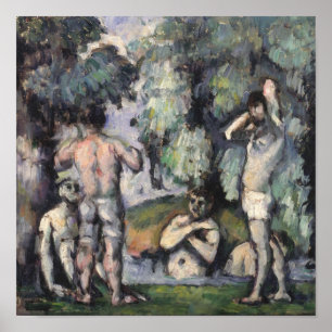 The Five Bathers, c.1875-77 Poster