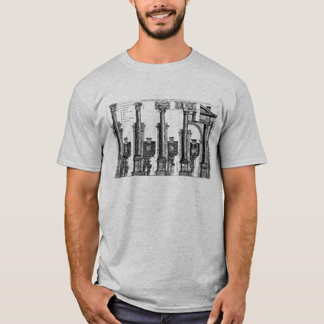 The Five Classes of Architecture, 1725 T-Shirt (Front)