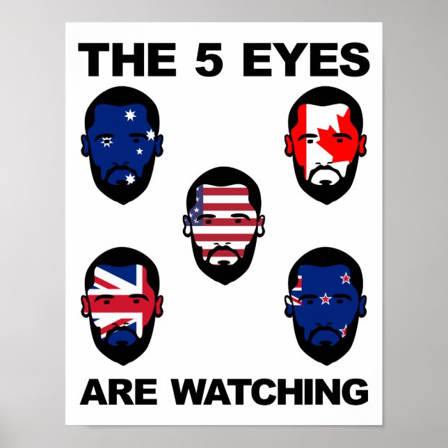 The "Five Eyes" Poster (Front)