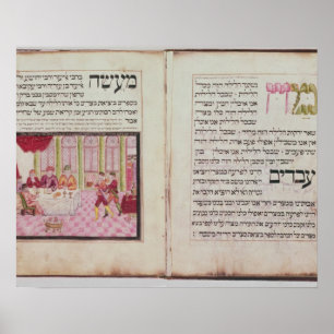 The five Rabbis of Bne Brak Poster