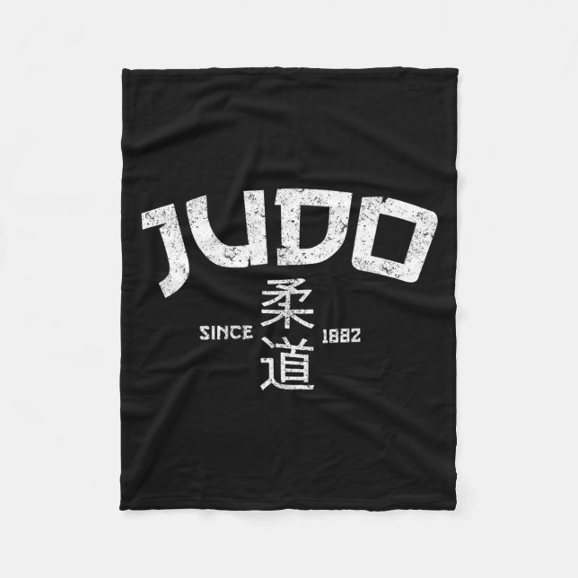 The Five Rings Collection Judo Fleece Blanket (Front)