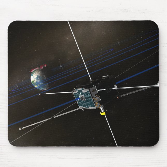 The five THEMIS spacecraft in orbit Mouse Pad (Front)