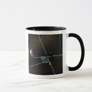 The five THEMIS spacecraft in orbit Mug