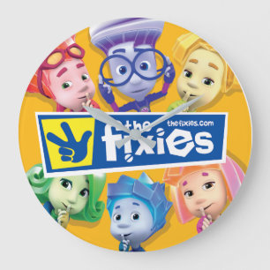 The Fixies Fixie Kids Large Clock