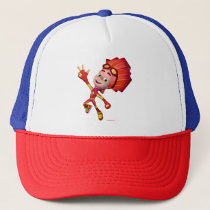 The Fixies   Joyful Fire Trucker Hat