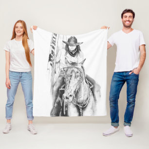 The Flag Carrier Fleece Blanket