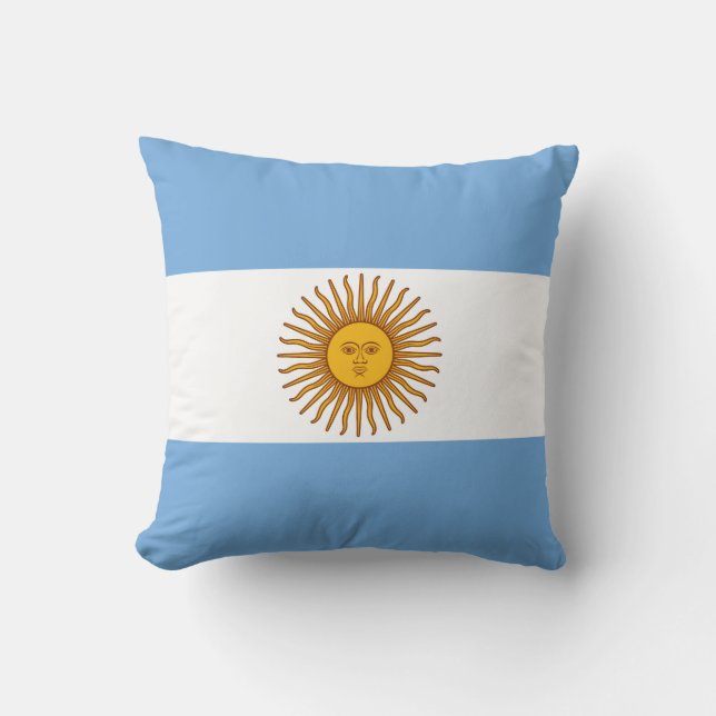 The Flag of Argentina Cushion (Front)