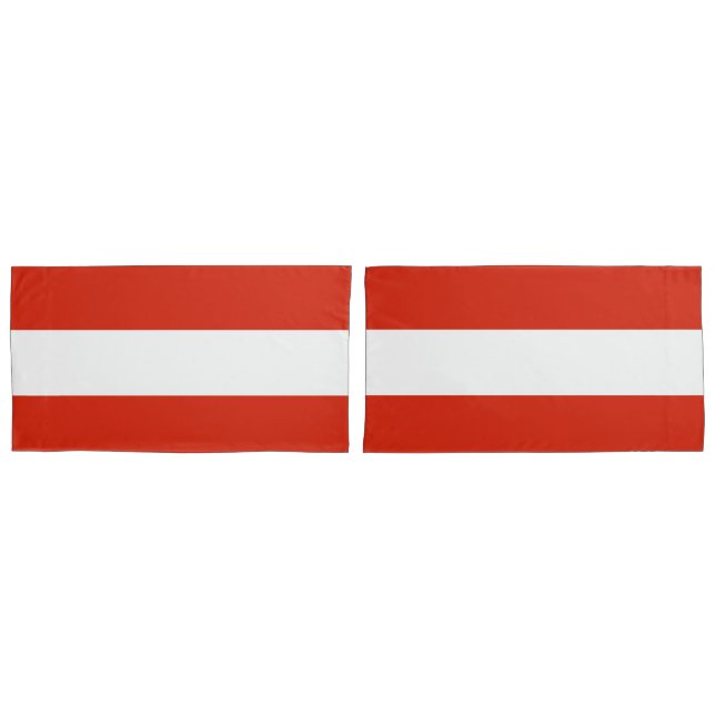 The flag of Austria Pillowcase (Front-Set)