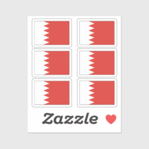 The flag of Bahrain Collection pack of 6