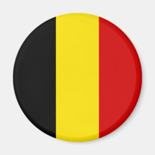The Flag of Belgium Magnet