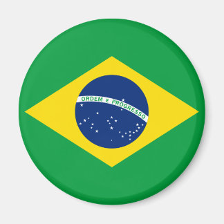 The Flag of Brazil Magnet