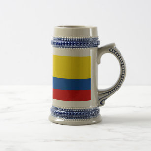 The Flag of Colombia Beer Stein