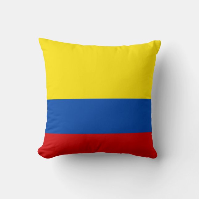 The Flag of Colombia Cushion (Front)