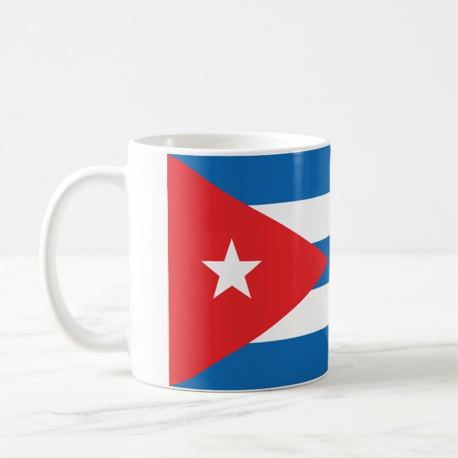 The Flag of Cuba Coffee Mug (Left)
