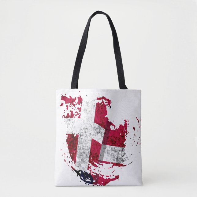 the flag of Denmark Tote Bag (Front)