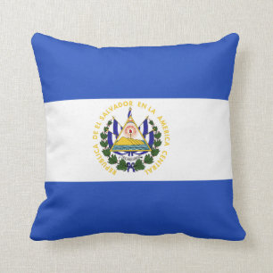 The Flag of El Salvador Cushion