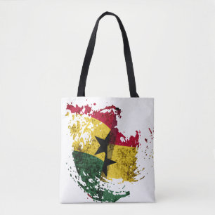 the flag of Ghana Tote Bag